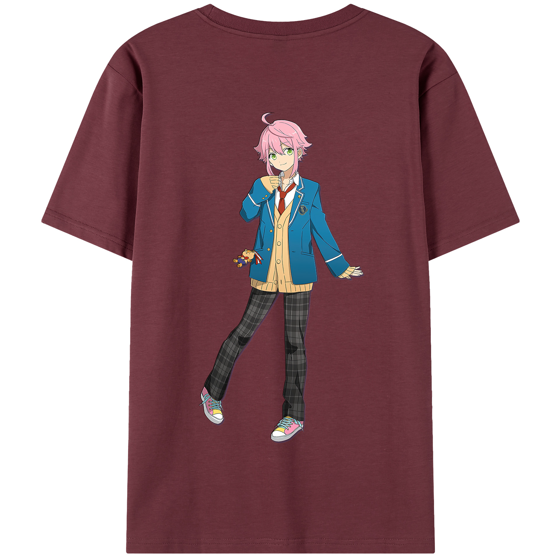 （画像用） あんさんぶるスターズ! Ensemble Stars 綿100％半袖Tシャツ（背面プリント）